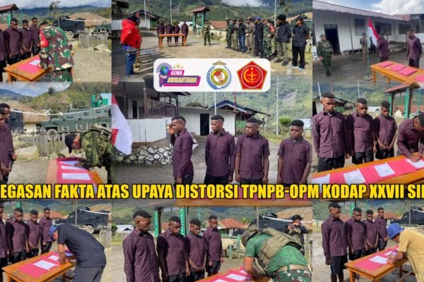 Penegasan Fakta atas Upaya Distorsi TPNPB-OPM Kodap XXVII Sinak
