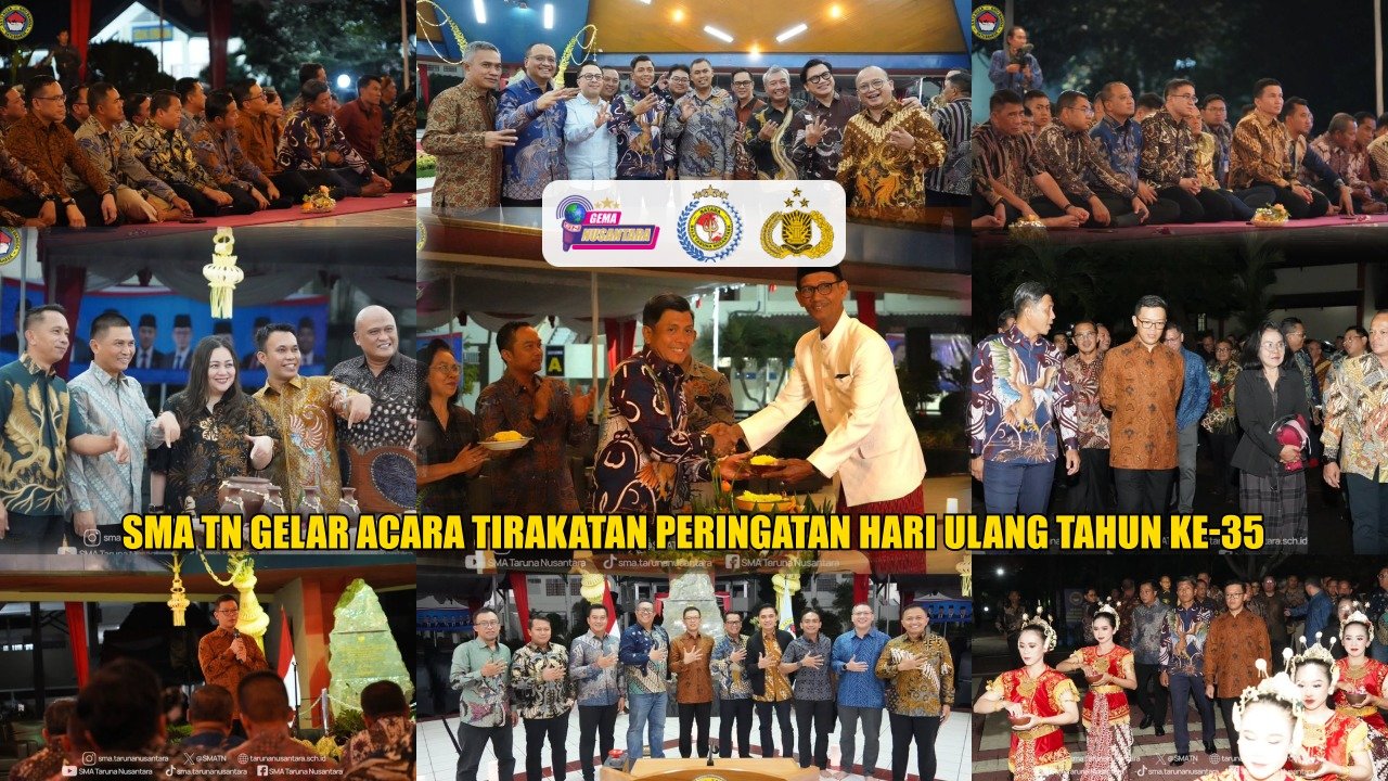 SMA TN Gelar Acara Tirakatan Peringatan Hari Ulang Tahun ke-35