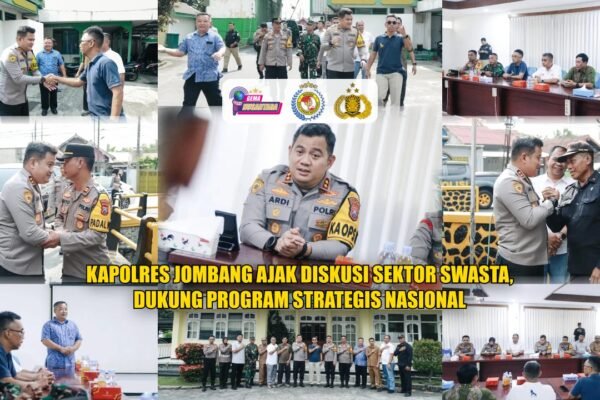 Kapolres Jombang Ajak Diskusi Sektor Swasta, Dukung Program Strategis Nasional