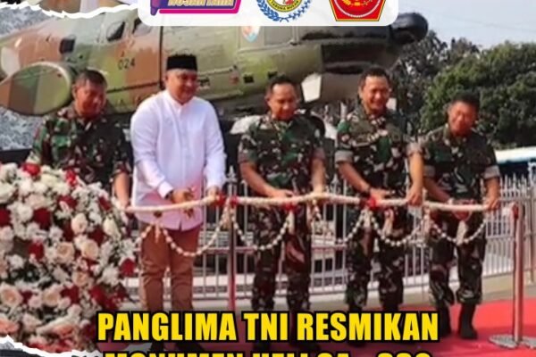Panglima TNI Resmikan Monumen Heli SA – 330