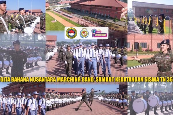 Gita Bahana Nusantara Marching Band, Sambut Kedatangan Siswa TN 36