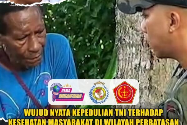 Wujud nyata kepedulian TNI terhadap kesehatan masyarakat di wilayah perbatasan