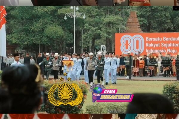 Upacara HUT ke-80 RI, Kapolres Trenggalek Ajak Masyarakat Isi Kemerdekaan dengan Kontribusi Positif