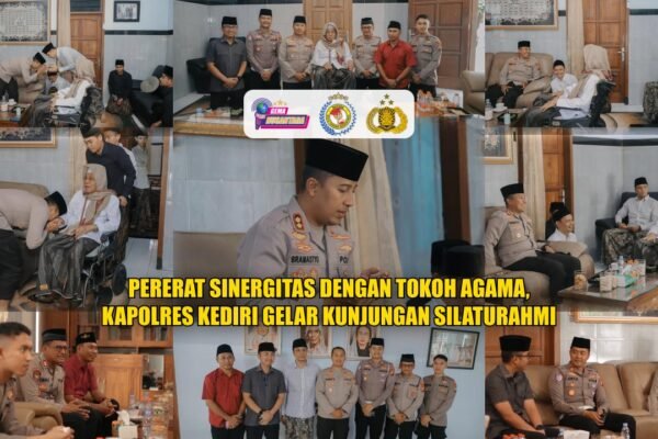 Pererat Sinergitas Dengan Tokoh Agama, Kapolres Kediri Gelar Kunjungan Silaturahmi