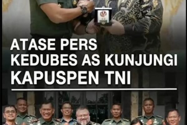 Kapuspen TNI Terima Atase Pers Kedubes AS, Perkuat Diplomasi Pertahanan melalui Komunikasi Strategis