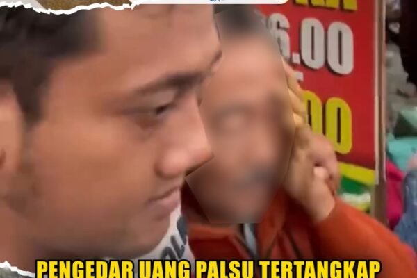 Pengedar Uang Palsu Tertangkap