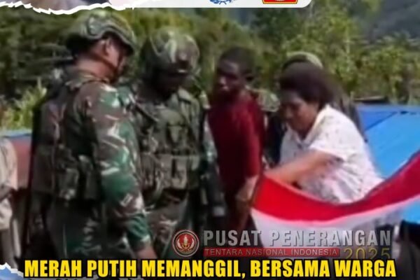 Merah Putih Memanggil, Bersama Warga Kiwirok Kibarkan Sang Saka Merah Putih