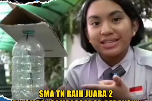 SMA TN Raih Juara 2 di Lomba “Sampassador Beraksi”!