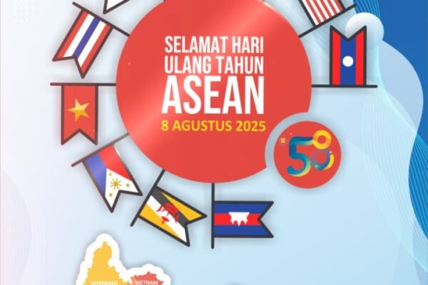 Selamat Hari Ulang Tahun ASEAN Ke-58