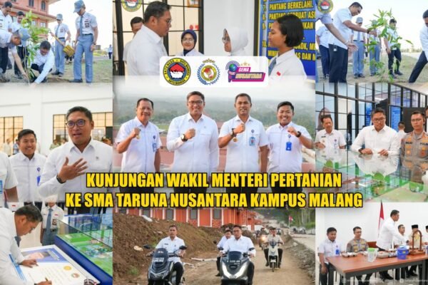 Kunjungan Wakil Menteri Pertanian ke SMA Taruna Nusantara Kampus Malang