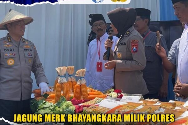 Jagung Merk Bhayangkara Milik Polres Blitar, Di Apresiasi Irwasum Polri