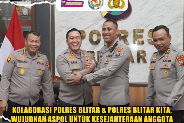 Kolaborasi Polres Blitar & Polres Blitar Kita, Wujudkan Aspol Untuk Kesejahteraan Anggota.