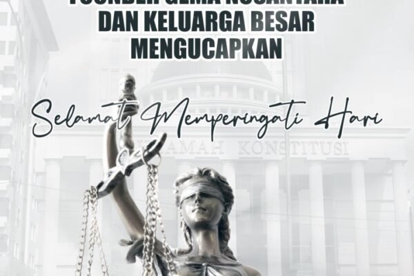 Selamat Memperingati Hari Konstitusi Indonesia