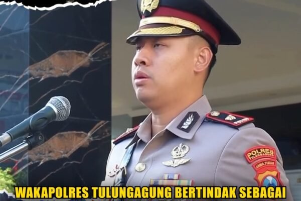 Wakapolres Tulungagung Bertindak Sebagai inspektur Upacara Peringatan Hari Juang Polri