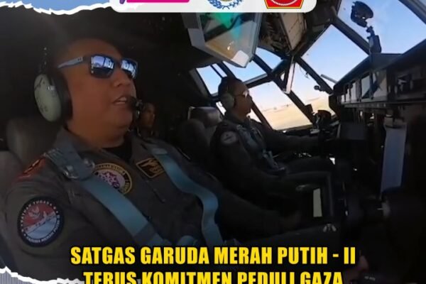 Satgas Garuda Merah Putih – II Terus Komitmen Peduli Gaza