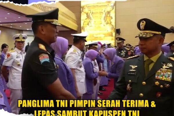 Panglima TNI Pimpin Serah Terima & Lepas Sambut Kapuspen TNI