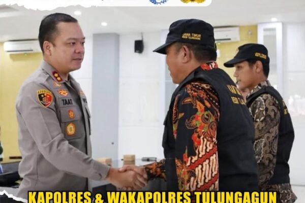 Kapolres & Wakapolres Tulungagung Kukuhkan Pokdar Kamtibmas