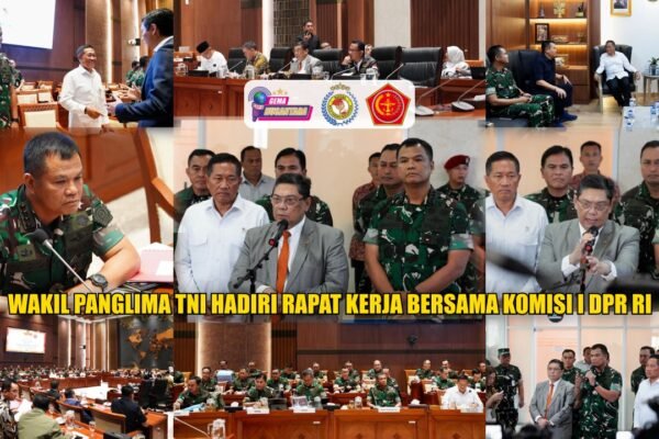 Wakil Panglima TNI Hadiri Rapat Kerja Bersama Komisi I DPR RI
