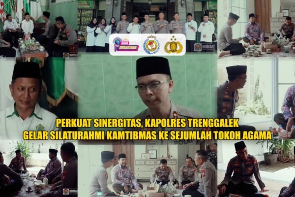 Perkuat Sinergitas, Kapolres Trenggalek Gelar Silaturahmi Kamtibmas ke Sejumlah Tokoh Agama