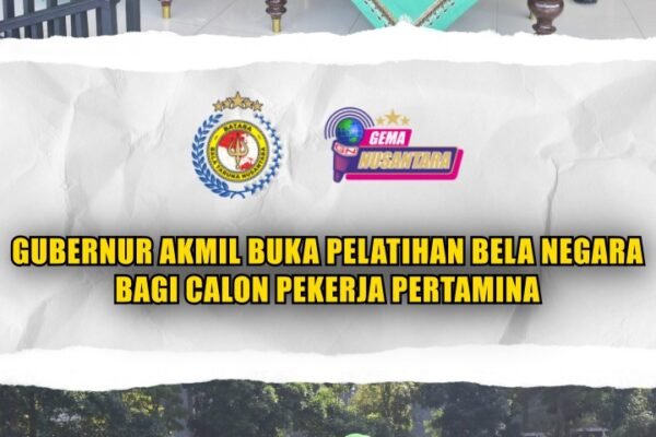 Gubernur Akmil Buka Pelatihan Bela Negara Bagi Calon Pekerja Pertamina