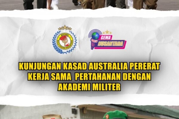 Kunjungan Kasad Australia Pererat Kerja Sama Pertahanan dengan Akademi Militer