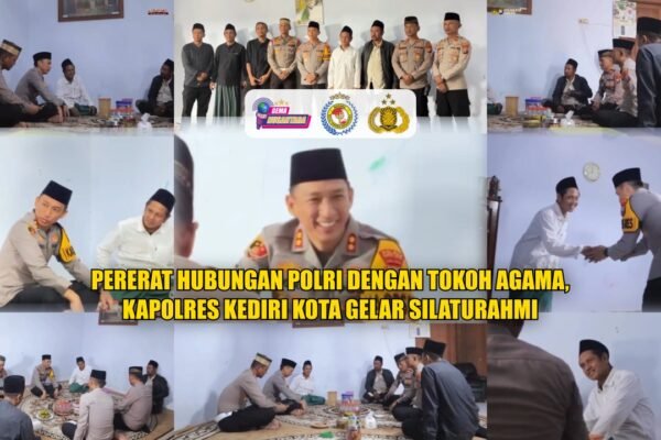 Pererat Hubungan Polri Dengan Tokoh Agama, Kapolres Kediri Kota Gelar Silaturahmi
