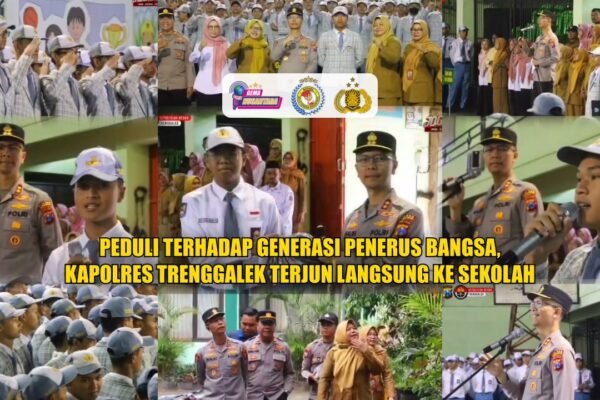 Peduli Terhadap Generasi Penerus Bangsa Kapolres Trenggalek Terjun Langsung ke Sekolah