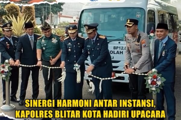 Sinergi Harmoni Antar Instansi, Kapolres Blitar Kota Hadiri Upacara Hari Perhubungan Nasional