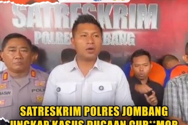 Satreskrim Polres Jombang Ungkap Kasus Dugaan Cur**mor