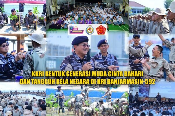 KKRI Bentuk Generasi Muda Cinta Bahari dan Tangguh Bela Negara di KRI Banjarmasin-592