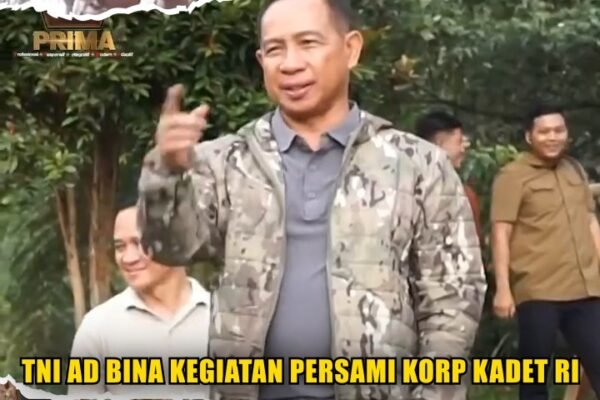TNI AD Bina Kegiatan Persami Korp Kadet RI