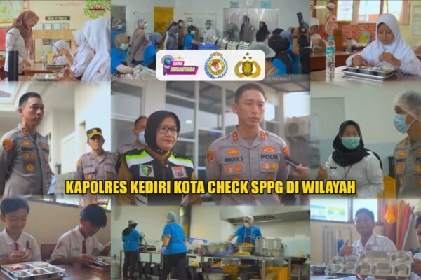 Kapolres Kediri Kota Check SPPG Di Wilayah