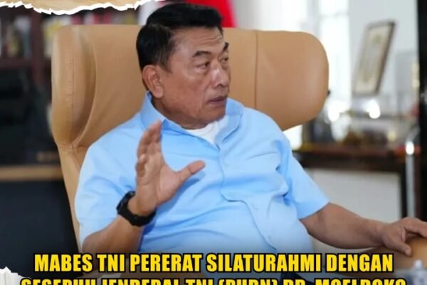 Mabes TNI Pererat Silaturahmi dengan Sesepuh Jenderal TNI (Purn) Dr. Moeldoko
