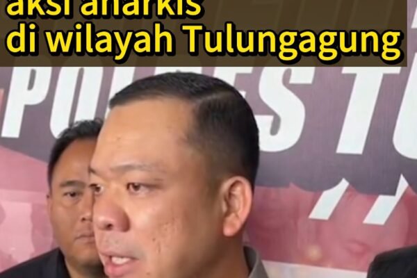Polres Tulungagung Amankan 1 Oknum Aksi Anarkis di Wilayah Tulungagung