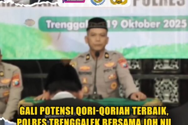 Gali Potensi Qori-qoriah Terbaik, Polres Trenggalek Bersama JQH NU Gelar MTQ Gali Potensi Qori-qoriah Terbaik, Polres Trenggalek Bersama JQH NU Gelar MTQ