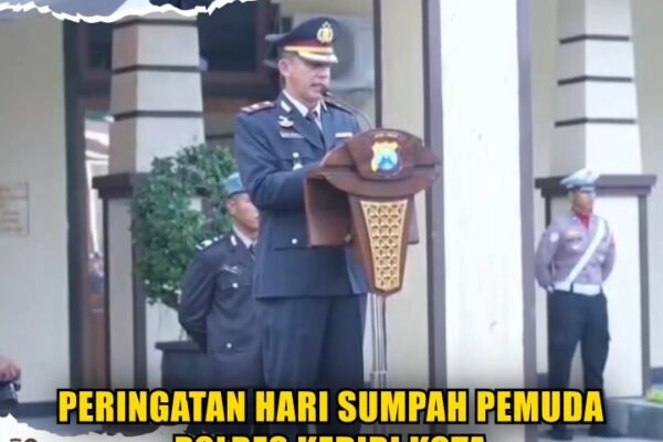 Peringatan Hari Sumpah Pemuda Polres Kediri Kota