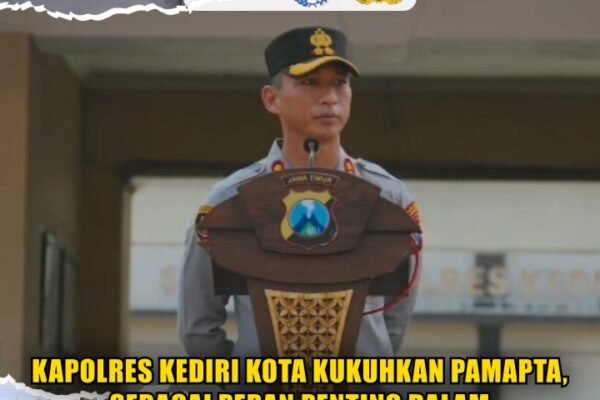 Kapolres Kediri Kota Kukuhkan Pamapta, Sebagai Peran Penting Dalam Pelayanan Untuk Masyarakat Kapolres Kediri Kota Kukuhkan Pamapta, Sebagai Peran Penting Dalam Pelayanan Untuk Masyarakat