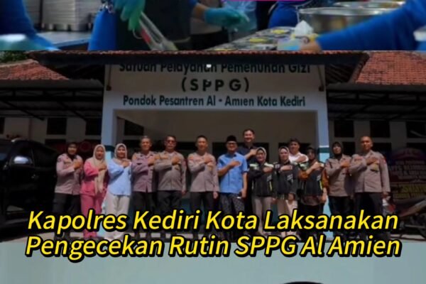 Kapolres Kediri Kota Laksanakan Pengecheckan Rutin SPPG Al Amien Kapolres Kediri Kota Laksanakan Pengecheckan Rutin SPPG Al Amien