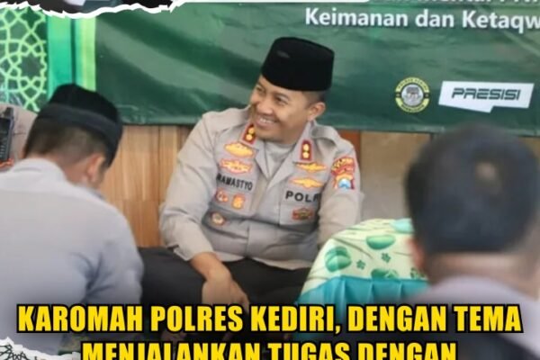 Karomah Polres Kediri, Dengan Tema Menjalankan Tugas Dengan Niat Beribadah Karomah Polres Kediri, Dengan Tema Menjalankan Tugas Dengan Niat Beribadah