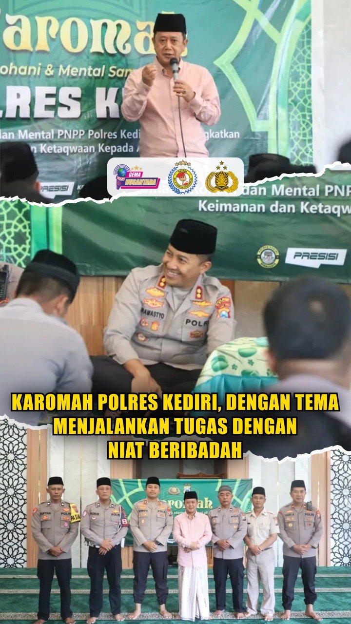Karomah Polres Kediri, Dengan Tema Menjalankan Tugas Dengan Niat Beribadah
