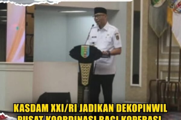 Kasdam XXI/RI Jadikan Dekopinwil Pusat Koordinasi Bagi Koperasi Kasdam XXIRI Jadikan Dekopinwil Pusat Koordinasi Bagi Koperasi