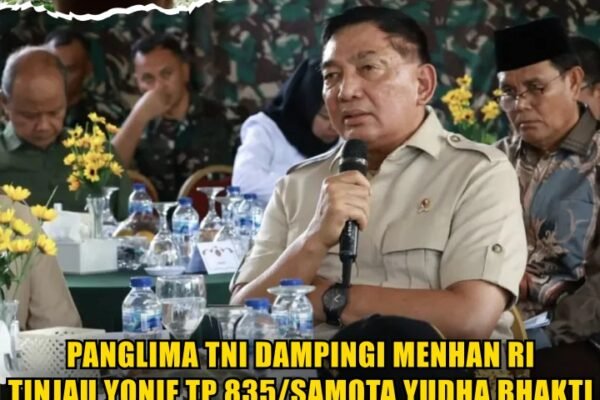 Panglima TNI Dampingi Menhan RI Tinjau Yonif TP 835/Samota Yudha Bhakti di Sumbawa Panglima TNI Dampingi Menhan RI Tinjau Yonif TP 835Samota Yudha Bhakti di Sumbawa