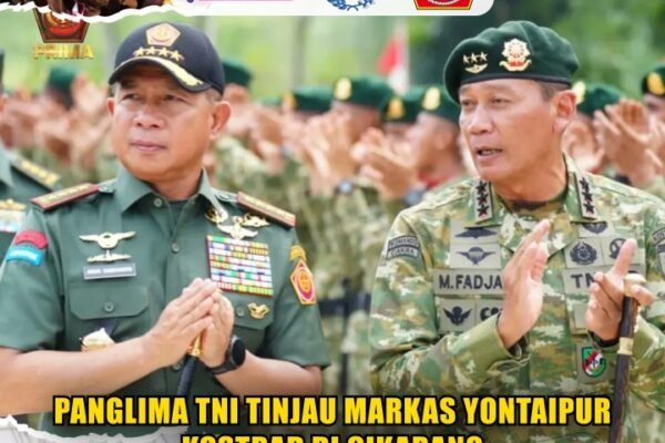 Panglima TNI Tinjau Markas Yontaipur Kostrad di Cikarang