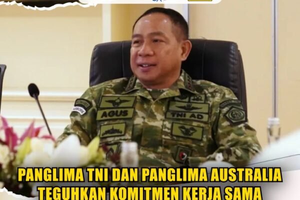 Panglima TNI dan Panglima Australia Teguhkan Komitmen Kerja Sama Pertahanan Indonesia–Australia Panglima TNI dan Panglima Australia Teguhkan Komitmen Kerja Sama Pertahanan Indonesia–Australia