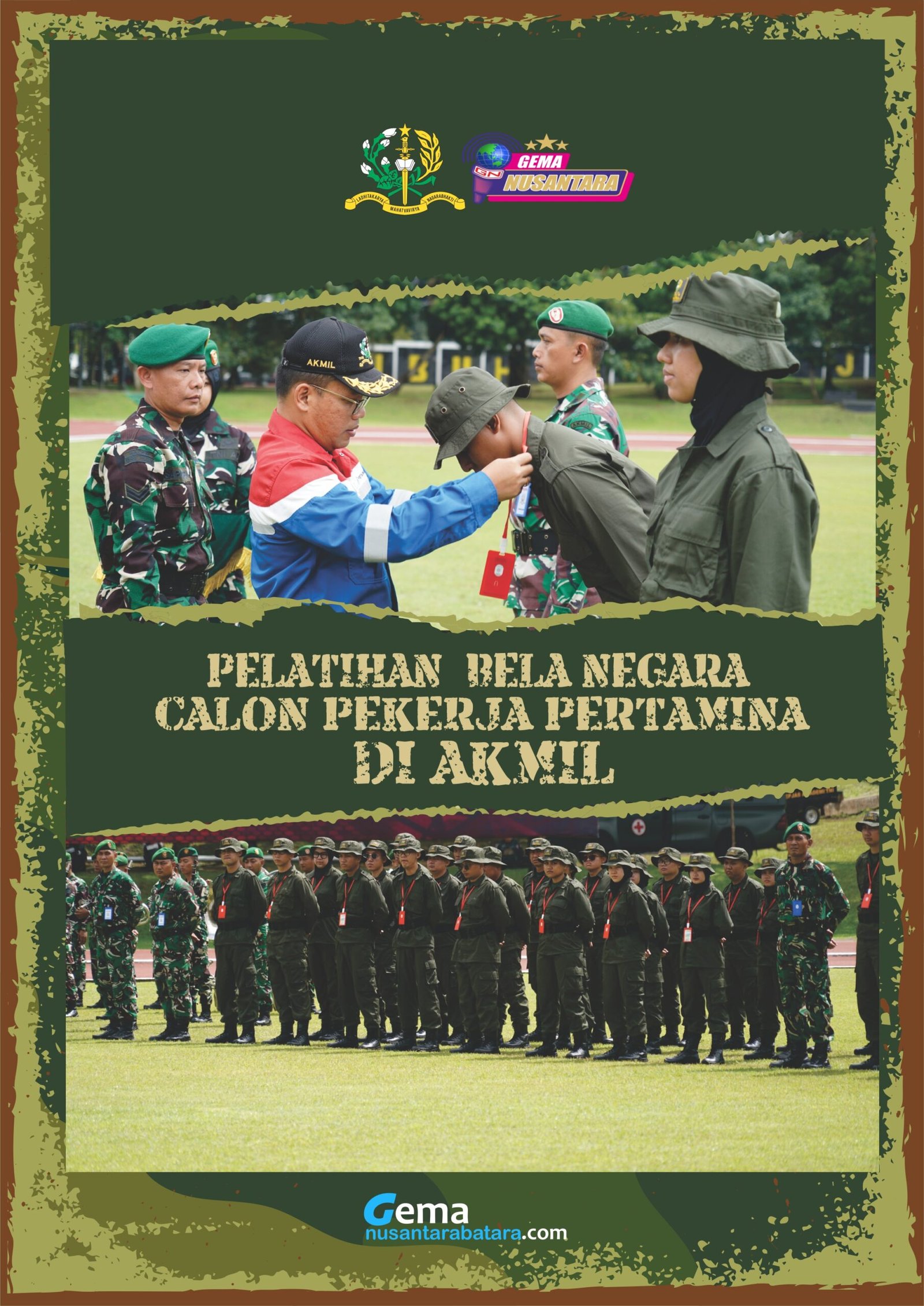 Pelatihan Bela Negara bagi Calon Pekerja Pertamina di Akmil