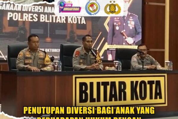 Penutupan Diversi Bagi Anak Yang Berhadapan Hukum Dengan Polres Blitar Kota