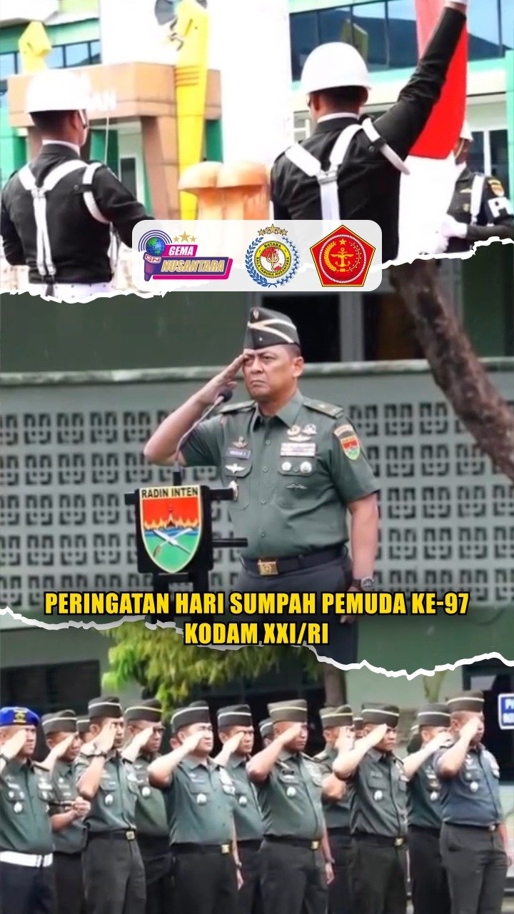 Peringatan Hari Sumpah Pemuda ke-97 Kodam XXIRI