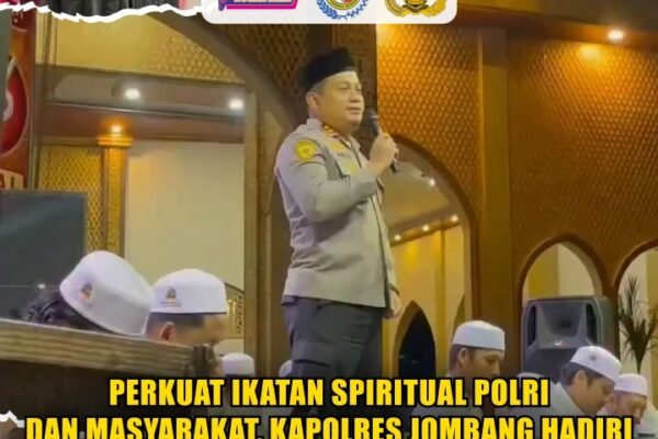Perkuat Ikatan Spiritual Polri Dan Masyarakat, Kapolres Jombang Hadiri Rutinan Jamiyah Sholawat Seribu Rebana Perkuat Ikatan Spiritual Polri Dan Masyarakat, Kapolres Jombang Hadiri Rutinan Jamiyah Sholawat Seribu Rebana