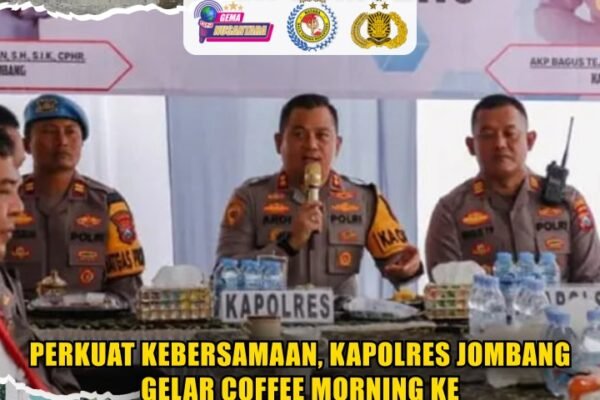 Perkuat Kebersamaan, Kapolres Jombang Gelar Coffee Morning Ke Polsek Dan Koramil Sumobito