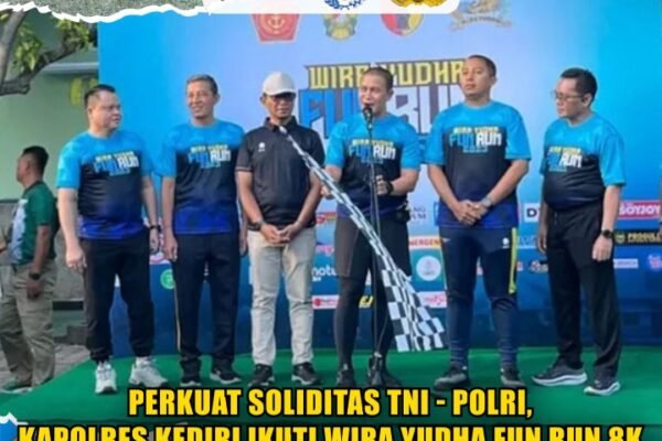 Perkuat Soliditas TNI – Polri, Kapolres Kediri Ikuti Wira Yudha Fun Run 8K Perkuat Soliditas TNI - Polri, Kapolres Kediri Ikuti Wira Yudha Fun Run 8K